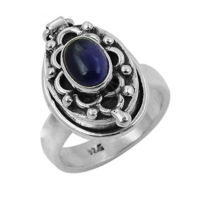 925 Silver Oval Stone Ring for Women | Statement Jewelry