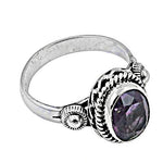 Load image into Gallery viewer, 925 Silver Amethyst Ring for Women | Gemstone Jewelry
