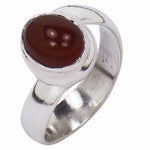 Load image into Gallery viewer, 925 Silver Carnelian Gemstone Ring for Women | Gift Jewelry
