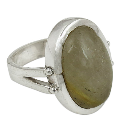 Silver Ring with Stone | For Women | Statement Ring Gift