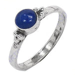 Load image into Gallery viewer, 925 Silver Blue Gemstone Ring for Women | Daily Wear
