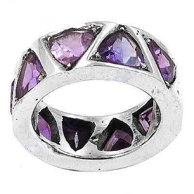 925 Silver Amethyst Ring for Women | Gemstone Jewelry