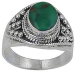 Load image into Gallery viewer, 925 Silver Turquoise Ring for Women | Gemstone Jewelry
