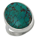 Load image into Gallery viewer, 925 Silver Turquoise Stone Ring for Women | Statement Jewelry
