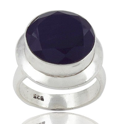 925 Silver Black Onyx Ring for Women | Gemstone Jewelry