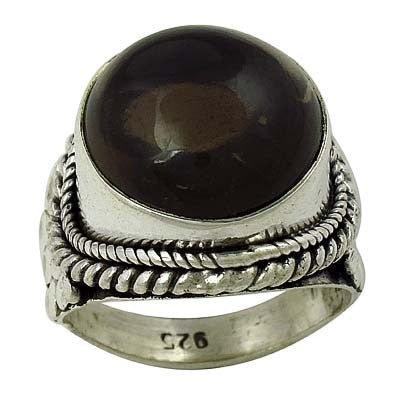 925 Silver Black Onyx Ring for Women | Gemstone Jewelry
