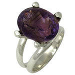 Load image into Gallery viewer, 925 Silver Amethyst Ring for Women | Gemstone Jewelry
