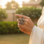 Load image into Gallery viewer, 925 Silver Multi-Gemstone Cocktail Ring for Women | Gift
