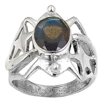 925 Silver Gemstone Ring for Women | Statement Jewelry