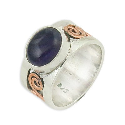 925 Silver Amethyst Cocktail Ring for Women | Statement Jewelry