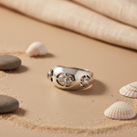 Load image into Gallery viewer, Silver Ring with Cubic Zirconia Stones for Women | Daily Wear
