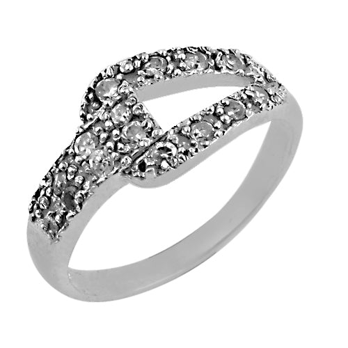 925 Silver Cubic Zirconia Ring for Women | Gift Jewelry