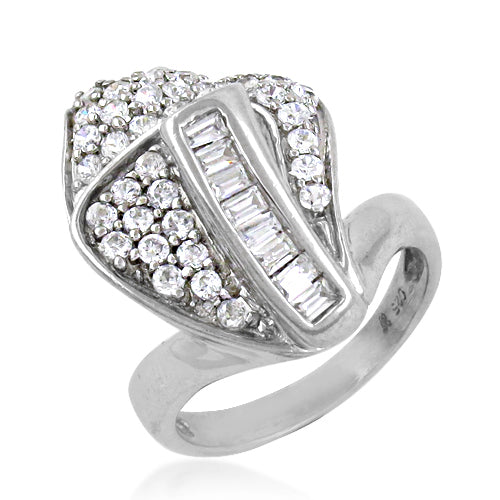 925 Silver Cubic Zirconia Ring for Women | Gift Jewelry