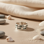 Load image into Gallery viewer, 925 Sterling Silver Fish Design Ring | For Women | Daily Wear
