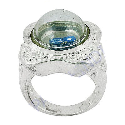 Silver Dice Ring | Unique Sterling Silver Jewelry Gift