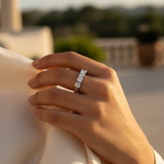 Load image into Gallery viewer, 925 Silver Diamond Ring for Women | Wedding Engagement Ring
