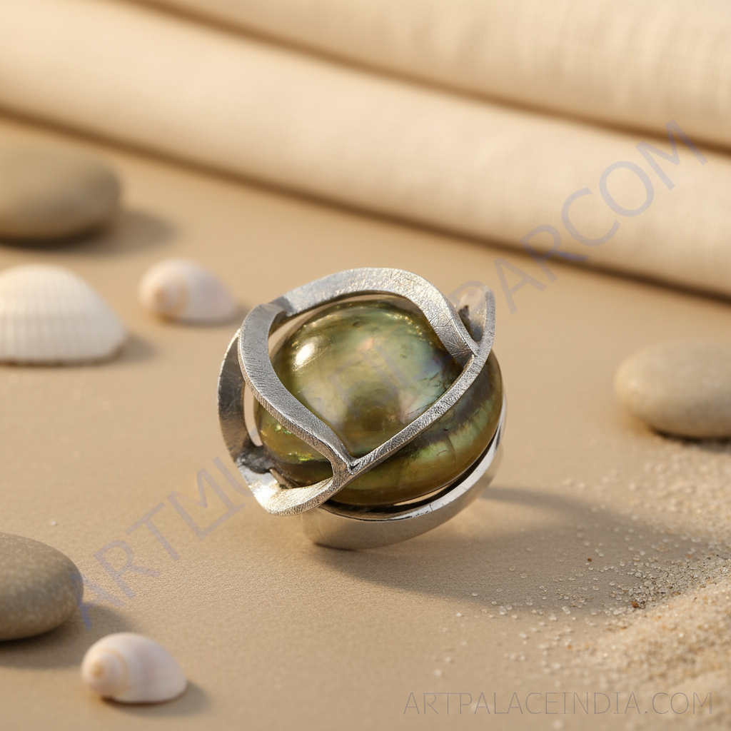 Silver Pearl Ring for Women | Fashion Jewelry Gift