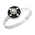 Load image into Gallery viewer, 925 Silver Pearl Ring for Women | Minimalist Jewelry
