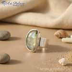 Load image into Gallery viewer, 925 Sterling Silver Rainbow Moonstone Ring for Women | Gift
