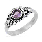 Load image into Gallery viewer, 925 Silver Amethyst Ring for Women | Gemstone Jewelry
