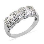Load image into Gallery viewer, Silver Cubic Zirconia Ring for Women | Wedding Jewelry
