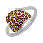 Load image into Gallery viewer, 925 Silver Garnet Gemstone Ring for Women | Cocktail Ring
