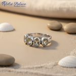 Load image into Gallery viewer, 925 Silver Oval Stone Ring for Women | Gemstone Jewelry
