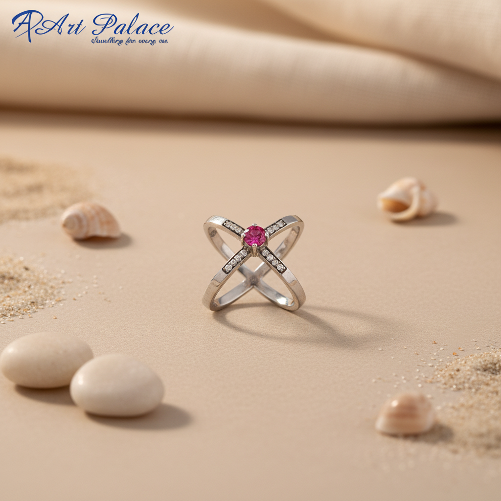 925 Silver Ruby Ring for Women | Gemstone Jewelry