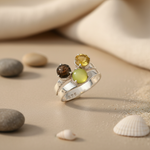 Load image into Gallery viewer, 925 Silver Gemstone Ring for Women | Cocktail Ring

