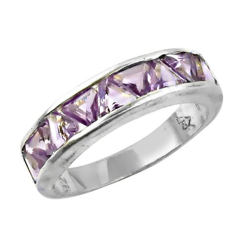 925 silver amethyst ring for women | gemstone jewelry