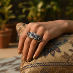 Load image into Gallery viewer, 925 Sterling Silver Amethyst Ring for Women | Gemstone Jewelry
