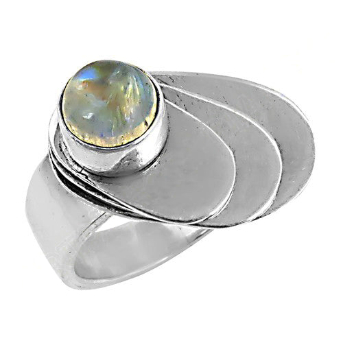 925 Sterling Silver Moonstone Ring for Women | Gift Jewelry