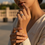 Load image into Gallery viewer, 925 Silver Oval Cut Ring for Women | Gift for Her

