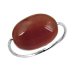 Load image into Gallery viewer, Silver Carnelian Ring for Women | Gemstone Jewelry
