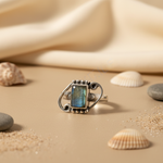 Load image into Gallery viewer, 925 Sterling Silver Labradorite Ring for Women | Gift Jewelry
