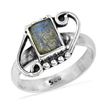 Load image into Gallery viewer, 925 Sterling Silver Labradorite Ring for Women | Gift Jewelry
