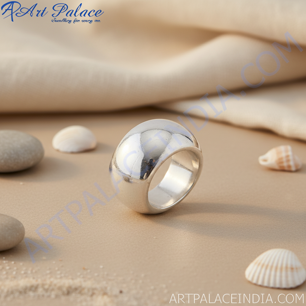 925 Silver Dome Ring for Women | Sterling Silver Jewelry