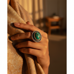 Load image into Gallery viewer, 925 Sterling Silver Turquoise Ring for Women | Gemstone Jewelry
