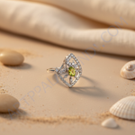 Load image into Gallery viewer, 925 Silver Peridot Ring for Women | Gemstone Jewelry
