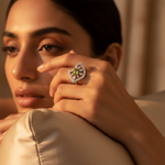 Load image into Gallery viewer, 925 Silver Peridot Ring for Women | Gemstone Jewelry
