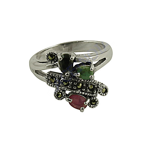 Sterling Silver Gemstone Ring for Women | Gift Jewelry
