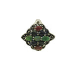 Load image into Gallery viewer, Silver Gemstone Ring for Women | Cocktail Ring
