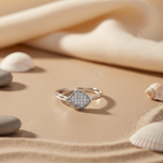 Load image into Gallery viewer, 925 Silver Diamond-Accented Ring | Women's Fashion Ring
