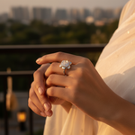 Load image into Gallery viewer, 925 Silver Cubic Zirconia Flower Ring for Women | Gift Jewelry
