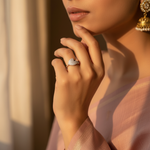 Load image into Gallery viewer, 925 Silver Cubic Zirconia Leaf Ring for Women | Gift Jewelry

