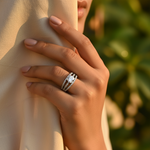 Load image into Gallery viewer, 925 Silver Cubic Zirconia Ring | Women's Engagement Ring Gift
