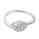 Load image into Gallery viewer, 925 Silver Diamond Ring for Women | Engagement Jewelry
