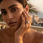 Load image into Gallery viewer, 925 Sterling Silver Pear Cut Ring for Women | Gift Jewelry
