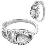 Load image into Gallery viewer, 925 Sterling Silver Pear Cut Ring for Women | Gift Jewelry

