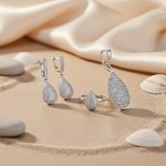 Load image into Gallery viewer, 925 Silver Cubic Zirconia Jewelry Set for Women | Gift
